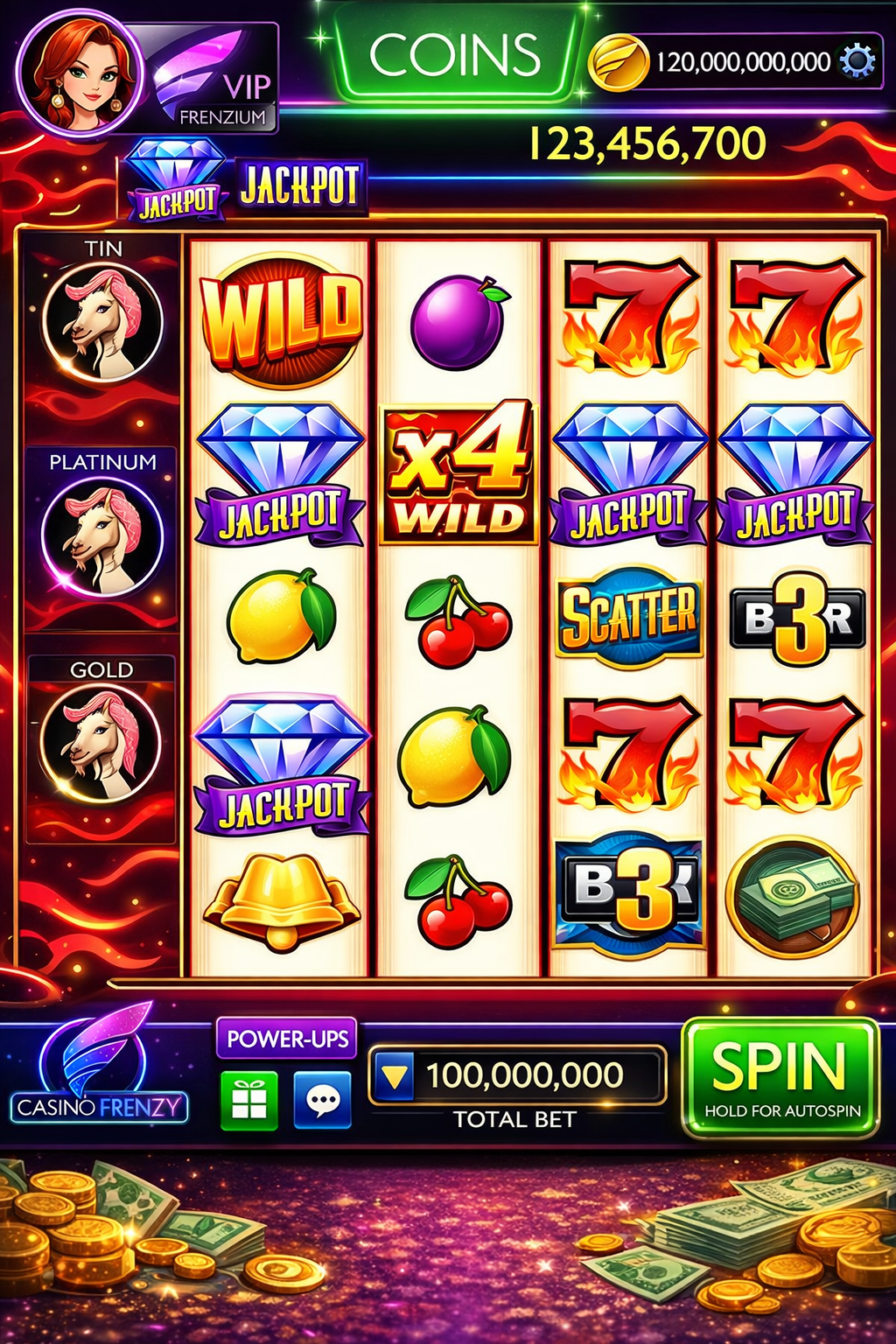 Spin Big Winner game